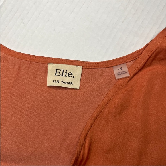 Elie Tahari Lantern Midi Dress - Picture 7 of 13